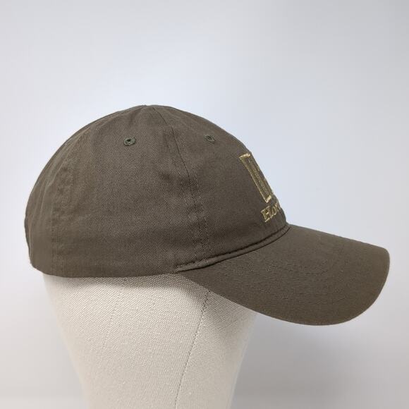 Hornady Strapback Baseball Cap Brown One Size Adjustable Embroidered 6 Panel - Picture 5 of 9